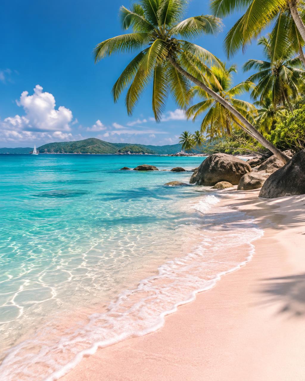 Caribbean — Rum, reggae and pink-sand beaches.