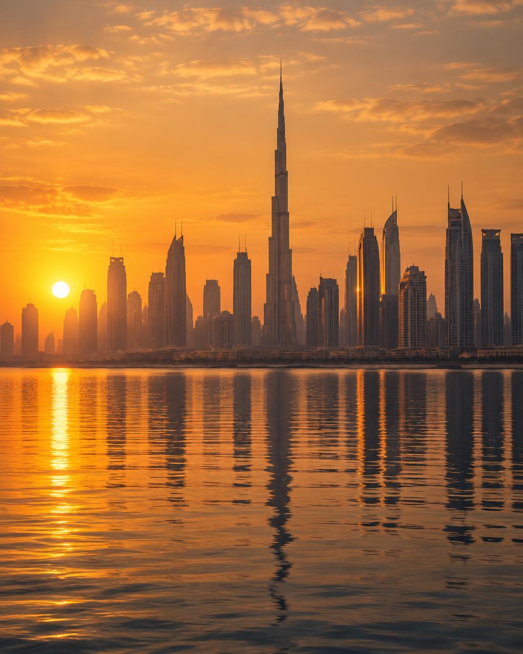 Dubai — Skyline luxury and desert sunsets.